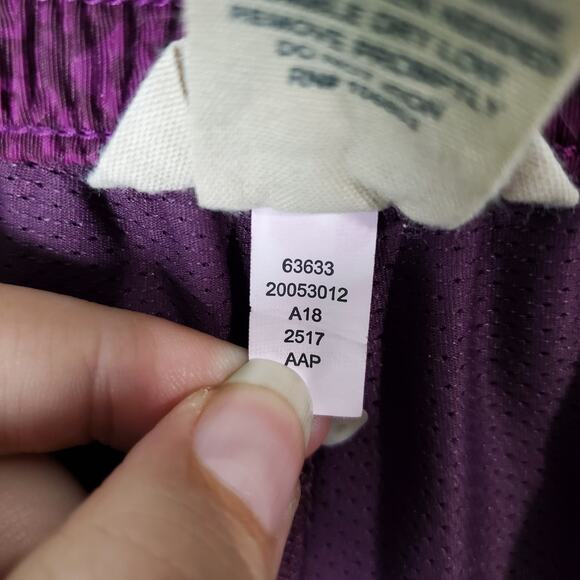 Duluth Trading Co Womens Purple Go-Go Skort Geometric Diamond Print Size Medium - Picture 6 of 6